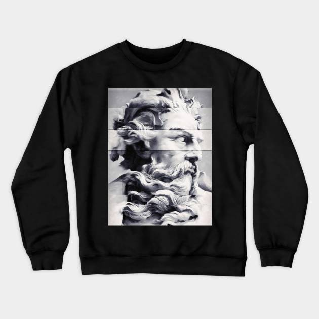 Poseidon Crewneck Sweatshirt by Underdott